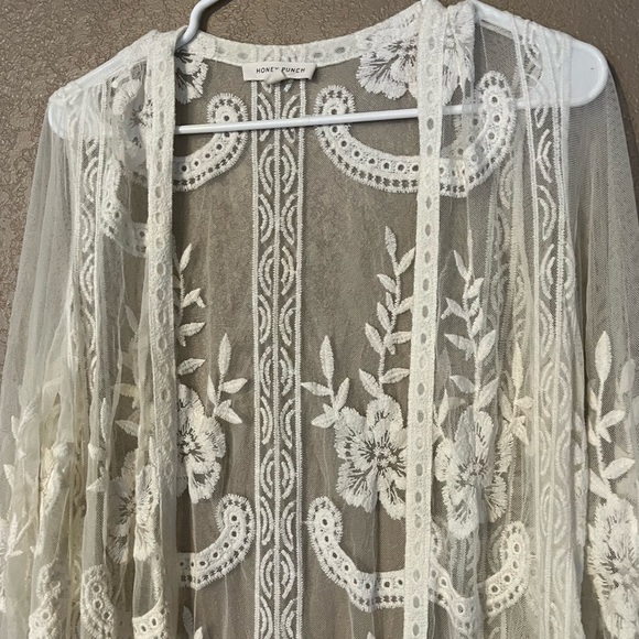 lace cover-up honey punch Brand - Picture 7 of 8